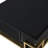 Daria 48'' Glass Top Console Table