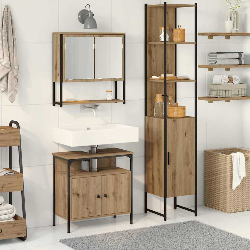 Bathroom Furniture Suite, Natural