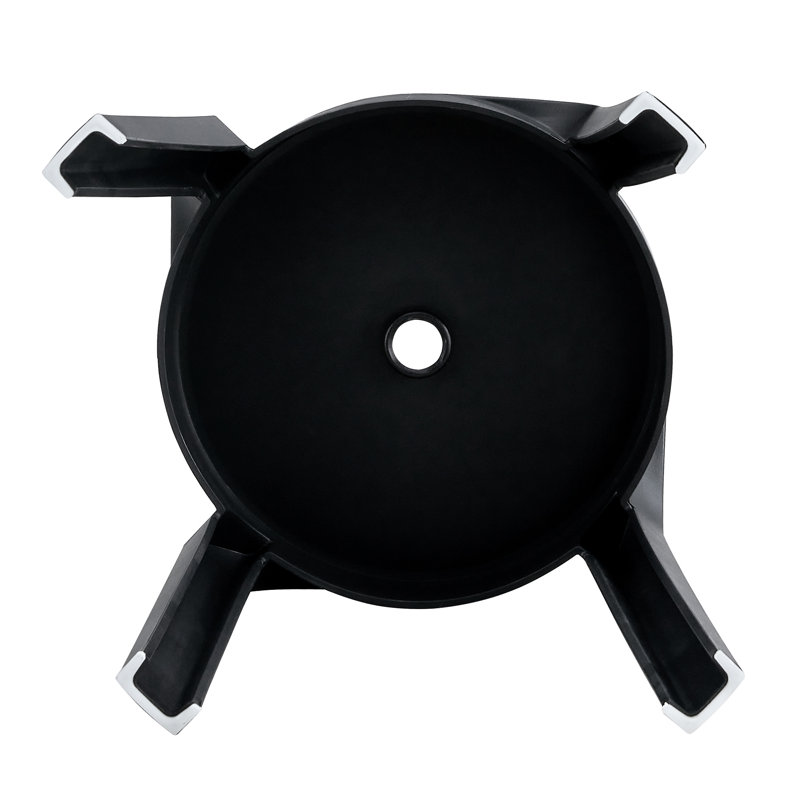 Tabourets ronds colorés en plastique de 6, de conception utilisateur, poids de 25,5 lb, tabouret empilable polyvalent de 6 pièces, matériau solide et stable, siège de 16,9 po, largeur de 10,6 po, convient