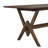 Double V Dining Table-Walnut-1706080251