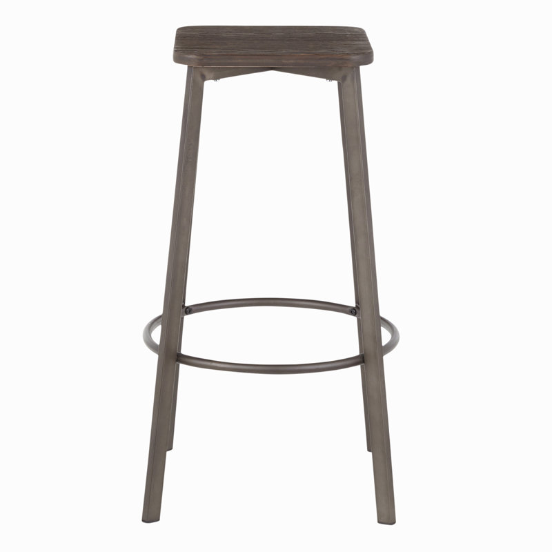 Tabouret de bar 29,85 po Malaeya, Brun