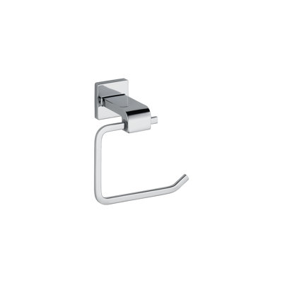 Ara Wall Mount Open Square Toilet Paper Holder Bath Hardware Accessory in Polished Chrome