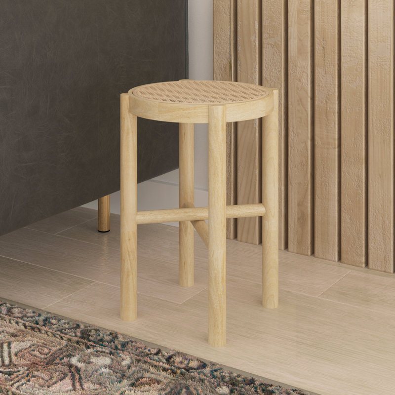 Simons Tray Top End Table, Natural