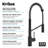Oletto 2-in-1 Pull-Down Single Handle Kitchen Faucet-79074720