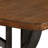 Fortville Two-Tone Wood Finish 78" Dining Set With Double Cross Back Chairs - 7-Piece, Table Base And Chairs-106891364