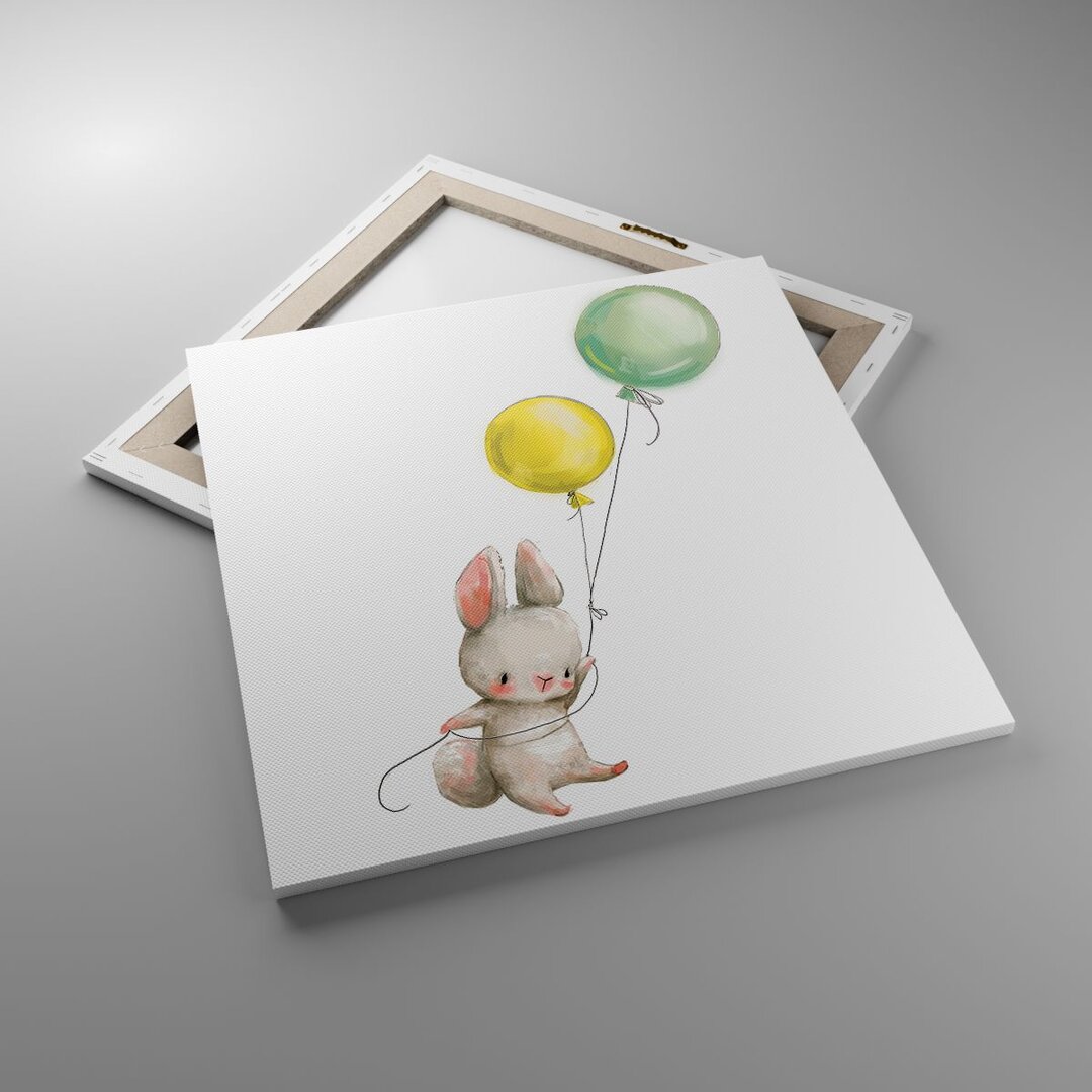 Leinwandbild Bunny Balloons Children's