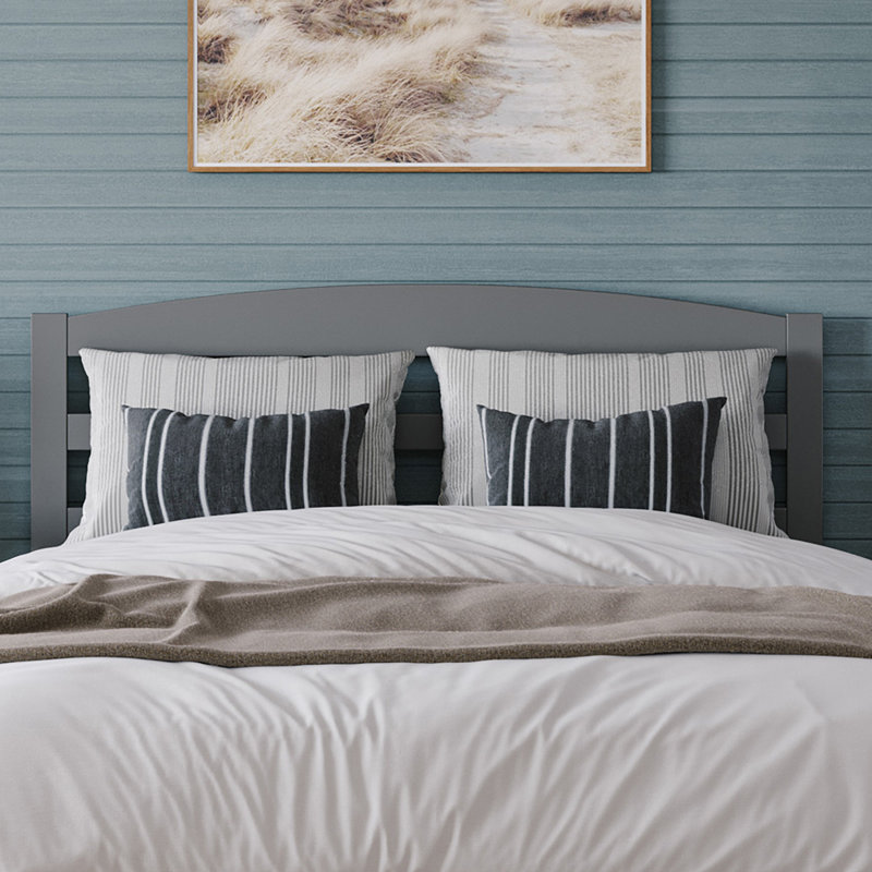 Elliana Solid Wood Headboard, Full, Walnut