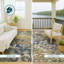 Tapis botanique intérieur / extérieur lavable à la machine Chantille ACN2915-739168286-739168278
