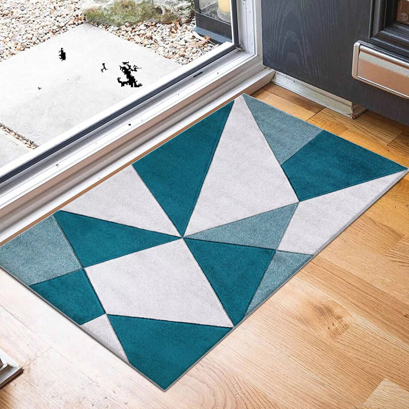 Weslyn Indoor Doormat, Emerald