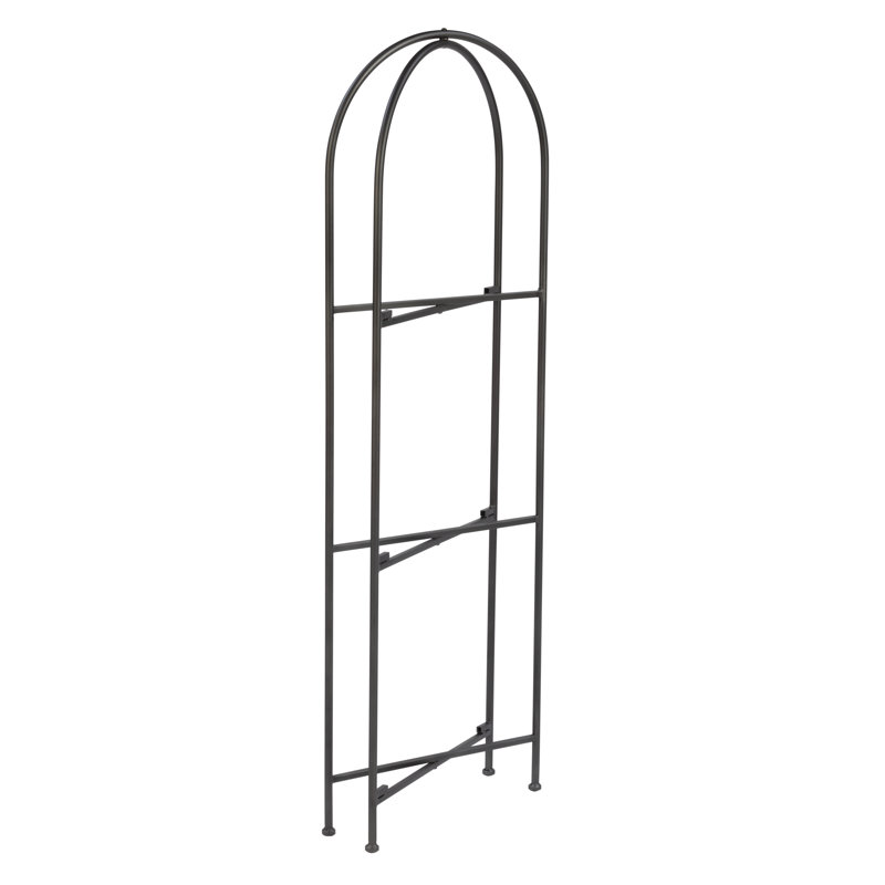 3 Tier Wood & Metal Shelf
