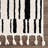 Jdan Striped Machine Woven Polypropylene Area Rug in Black-1392779440