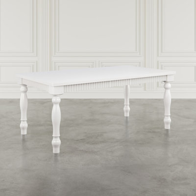 Gunes Modern Farmhouse 72" Extension Dining Table by Alcott Hill
