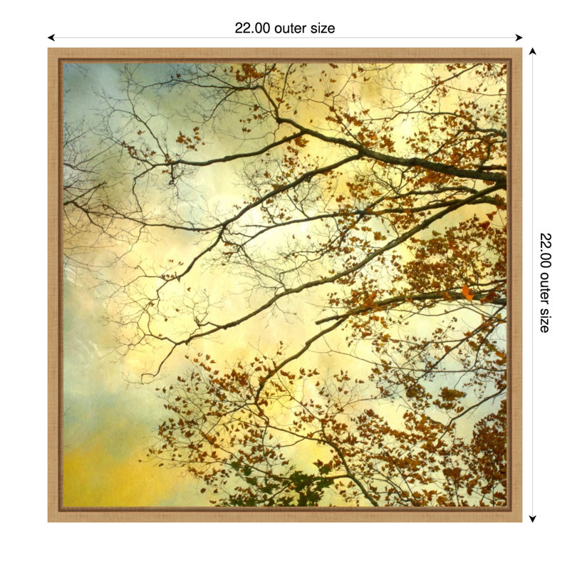 «Storm Clouds II» par Judy Stalus, reproduction d'art sur toile encadrée, H 22 po x l 22 po