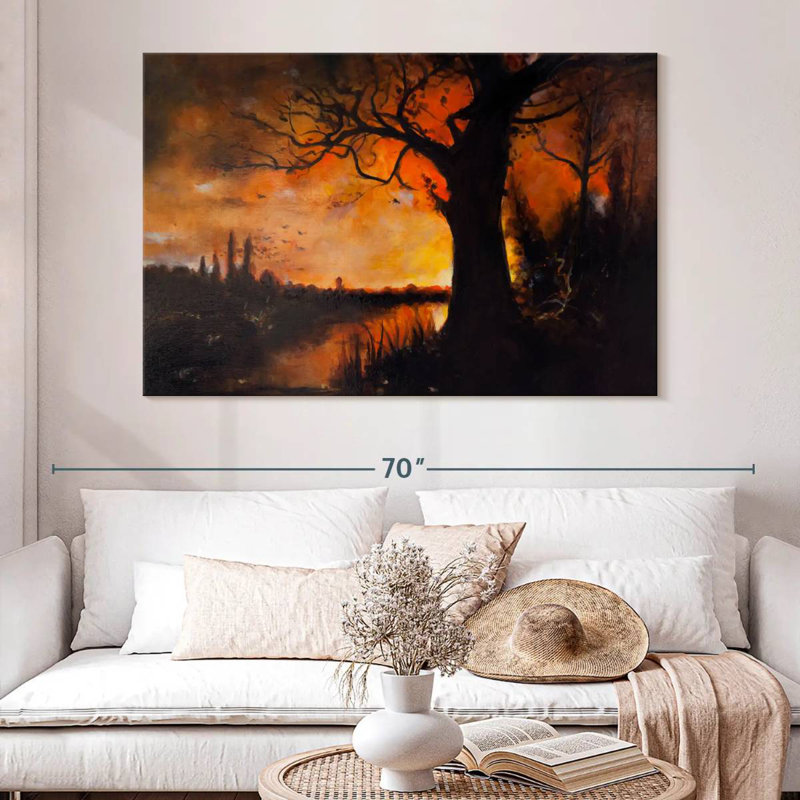 Alvord Halloween Landscape, 34" H x 51" W