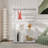 Tempered Glass Display Cabinet,Wine Cabinet,Storage Cabinet,File Cabinet,With Bluetooth LED Light Strip,Adjustable Floor Feet,Suitable For Uneven Ground,Can Be Placed Anywhere