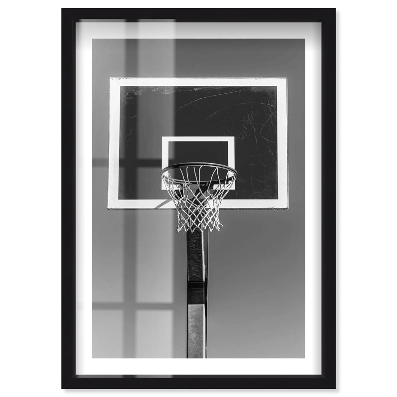 Net Vortex Shadowbox Print Sports, impressions encadrées par Notoriart, Noir, H 16 po x l 11 po