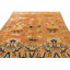 Hand Knotted Wool Area Rug in Orange