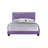 Transitional Purple Full Bed With Support