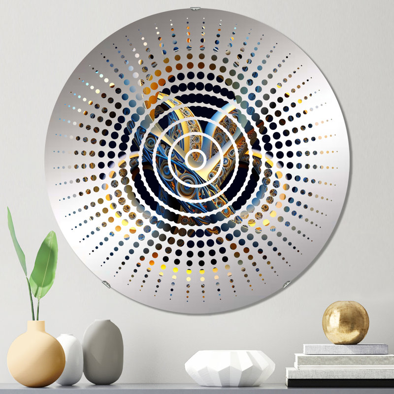 Miroir mural Cahangir, 31,4 po x 31,4 po