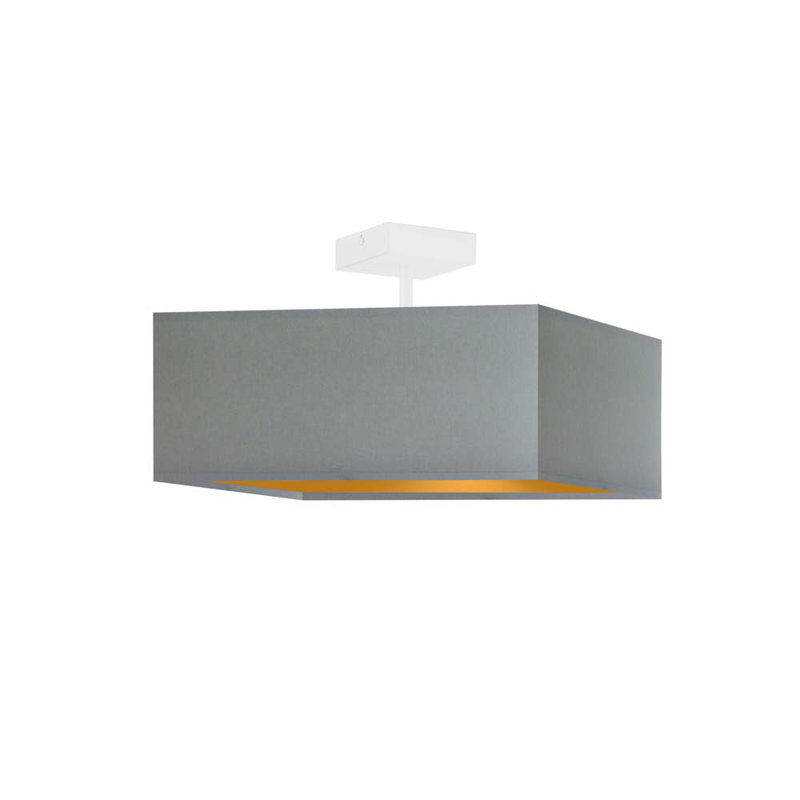 Maolis 3 - Light Square/Rectangle Pendant, Grey, White
