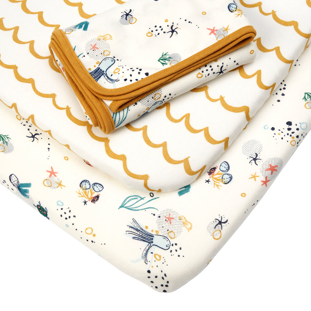 Tutti Bambini Bedside Crib Starter Pack - Cream - Our Planet - Image 3
