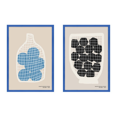 Balls And Hexagons Print