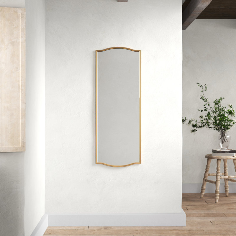 Meagan Mirror, 48" x 18", Gold