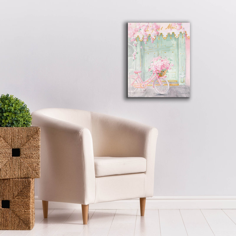  «Pastel Paris 1 C» par Danhui Nai, art mural sur toile, H 24 po x l 20 po