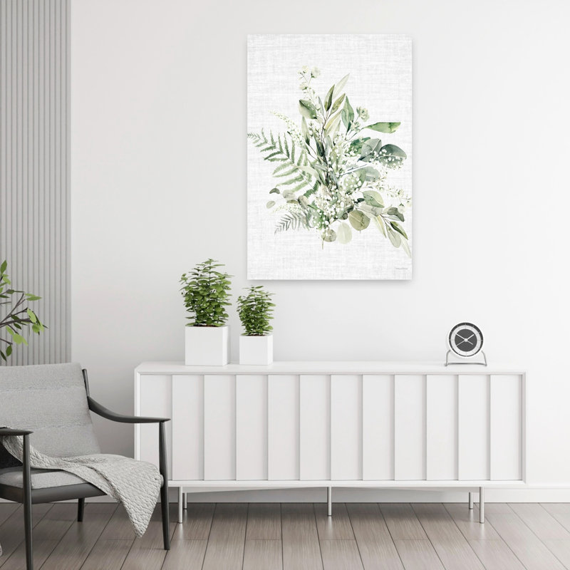 Leafy Retreat 8, art naturel contemporain, H 36 po x l 24 po