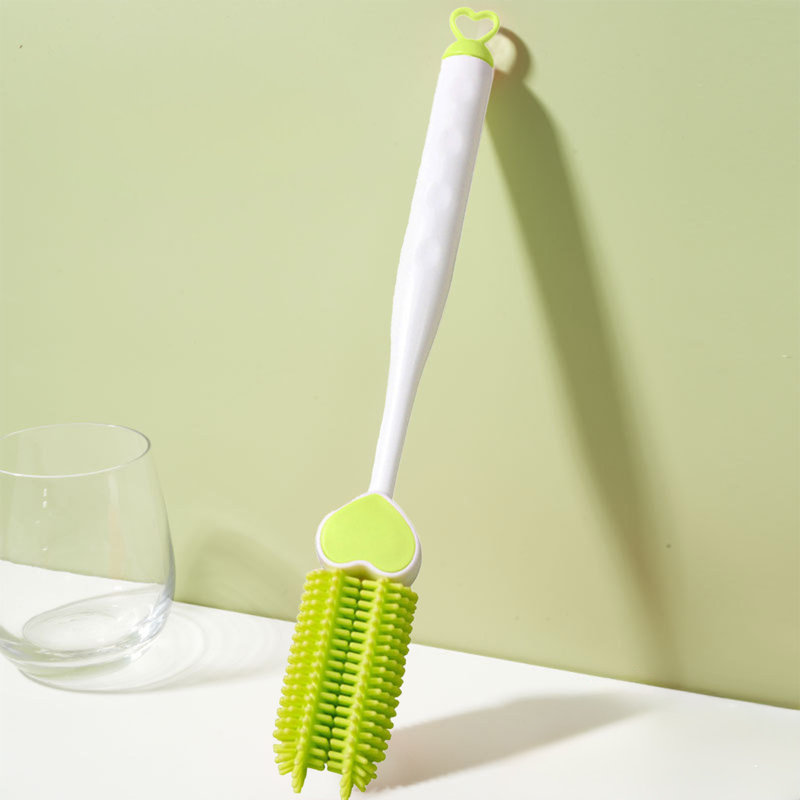 Bouteille d'eau Brosse à tasses multifonctionnelle, Vert