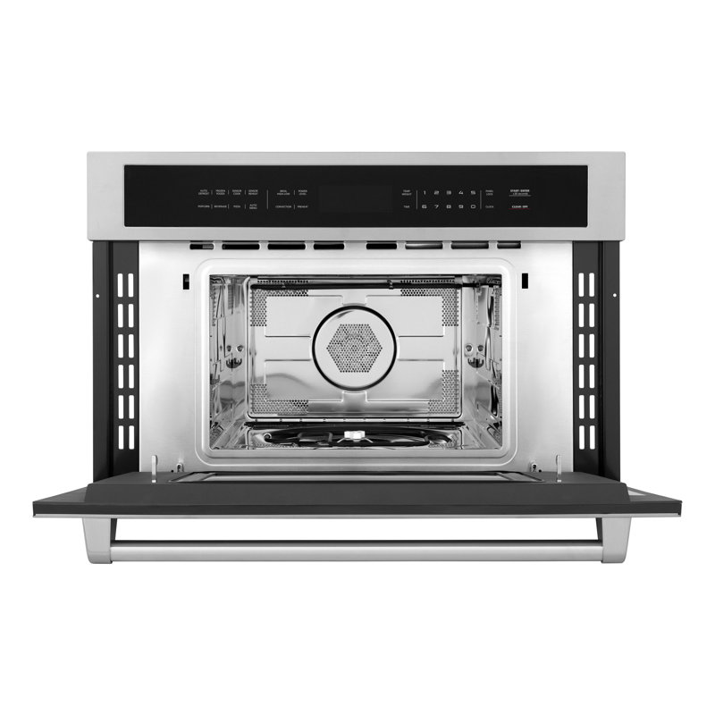 ZLINE 30 in. 1.6 cu ft. Convection Microwave Oven in Steel with Speed and Sensor Cooking, Stainless Steel