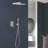 Topcraft 10-Inch Wall Mounted Square Shower System With Rough-In Valve