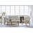 Table basse en teck Alfred - 55 x 22 po - Naturel