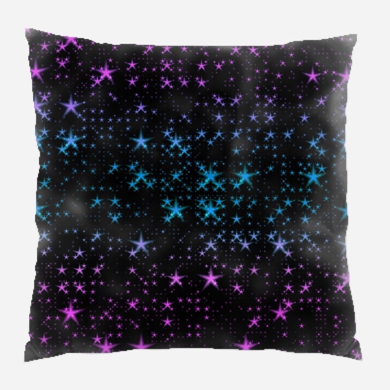 Coussin de jeté stars, Intérieur