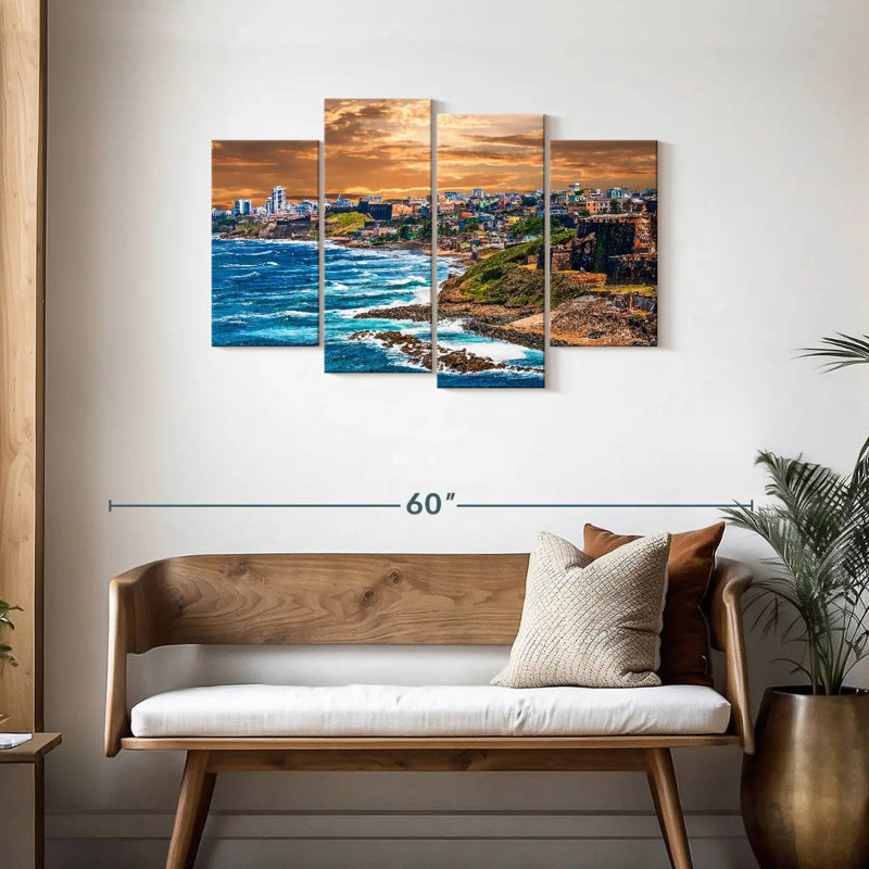 Marchelle côte de Porto Rico, H 27 po x l 43 po