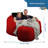 5ft Bean Bag Chair and Footstool, Oversized Lounger, Suede-71404245-71404248
