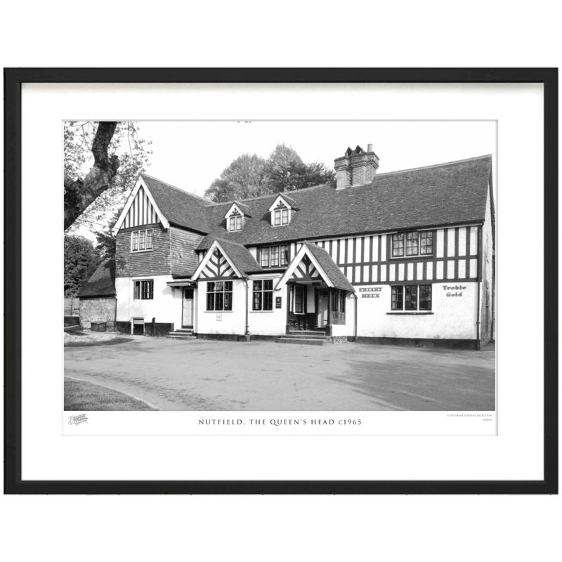 Nutfield, The Queen's Head C1965 by Francis Frith - Single Picture Frame Print, 40cm H x 50cm W x 2.3cm D