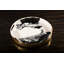 Bianco Nero Round Serving Tray Small-1235021568