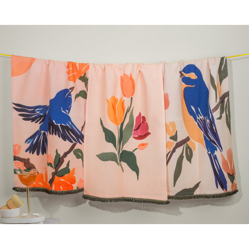Bluebird Garden Kitchen Towel Set