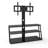 Multi-Function Angle And Height Adjustable Tempered Glass  TV Stand