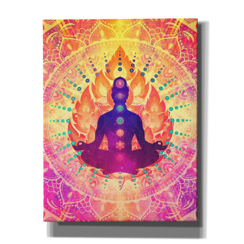 «Sunrise Meditation» par Cameron Gray, H 34 po x l 26 po x P 1,5 po