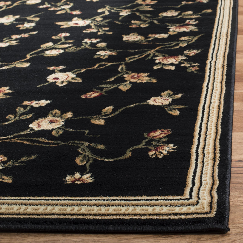 Carolane Performance Floral Rug, Rectangle 3'3" x 5'3"