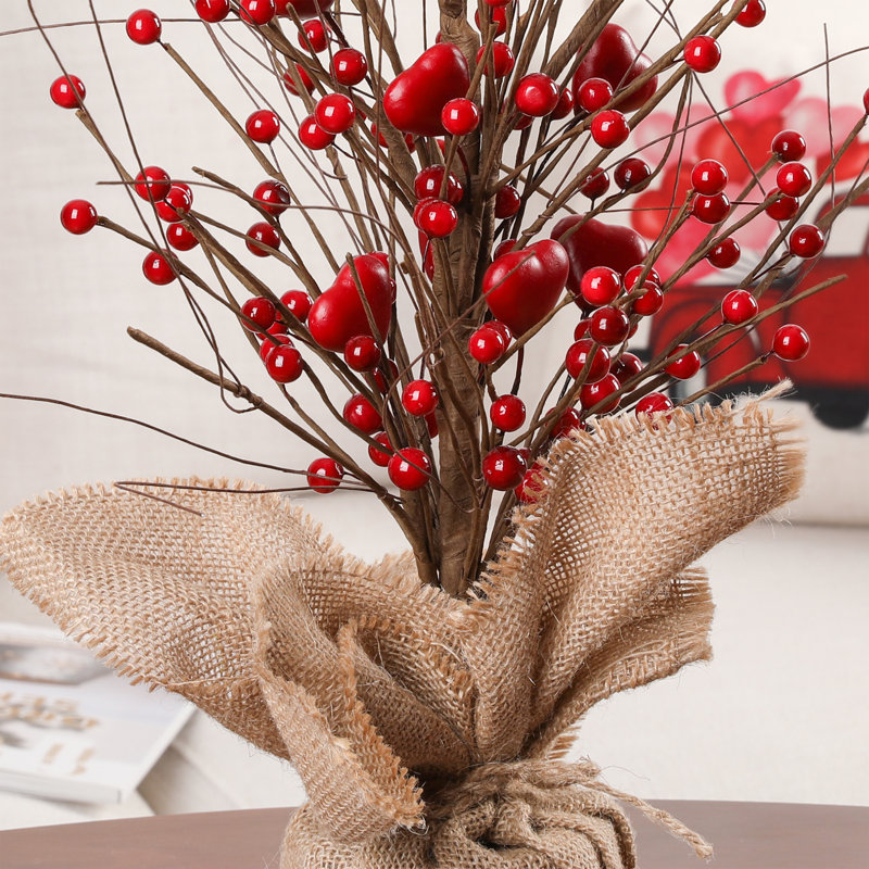 Arbre de table Valentine's Berry Heart