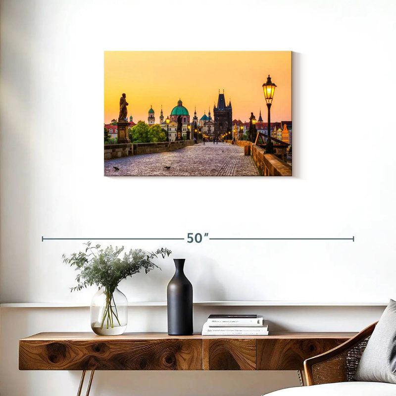 Lilie Charles Stone Bridge, 20" H x 30" W