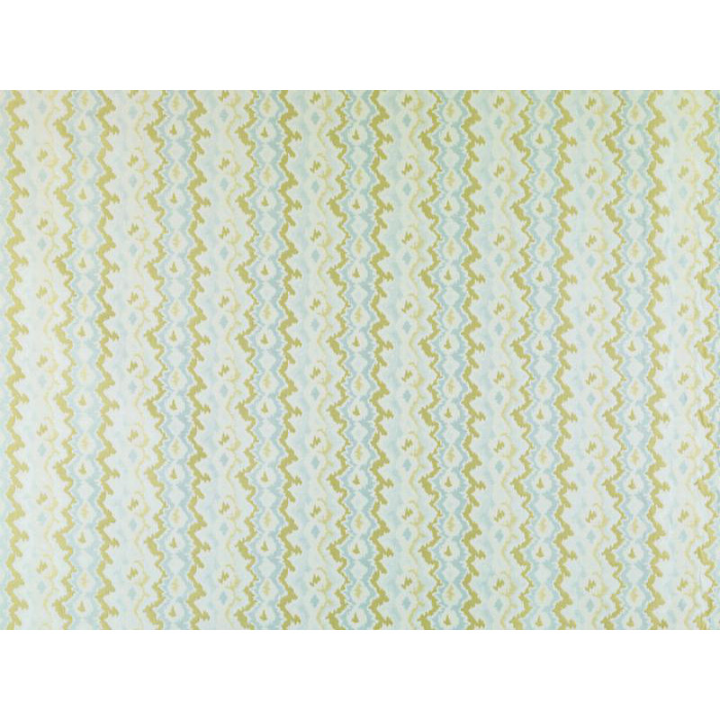 Tissu Alhambra, Bleu / Jaune