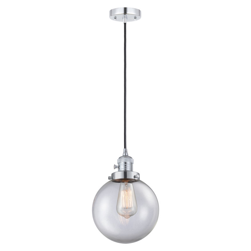 Luminaire suspendu sphère 1 lumière Lorri