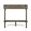 Table de bar d'extérieur en bois d'acacia