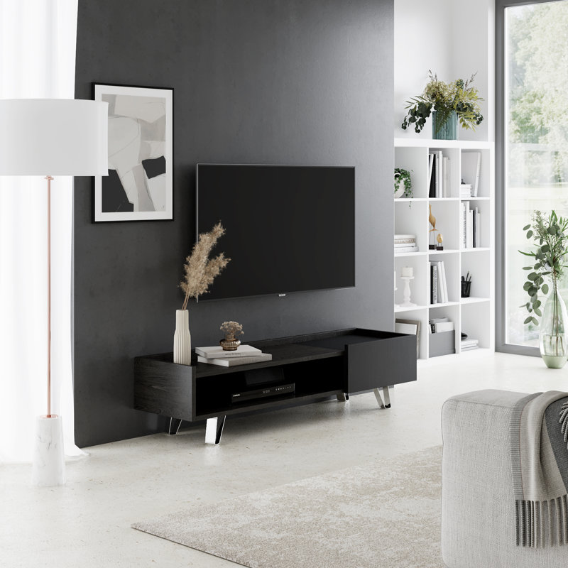 Aicha TV Stand for TVs up to 65", Black