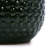 3 Dark Ceramic Pots For Patio, Garden Or Indoor Use - Frost-, Heat-, Weather-, Glossy Finish, Drainage Hole, 9.46" L X W 8.21" H, 11.94 Lbs Pot Of All-Weather Durability, Sleek Design,-835541222