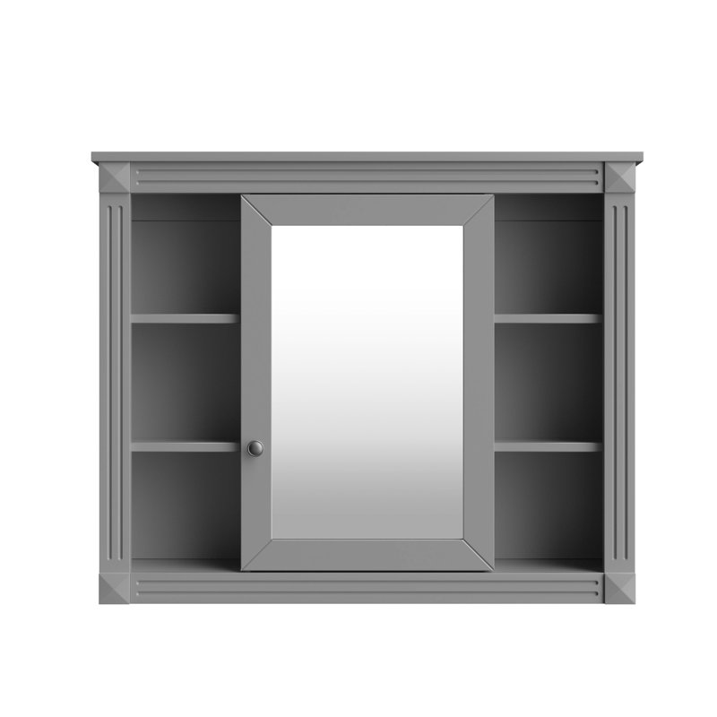 Armoire de salle de bain Modern Modern, Gris